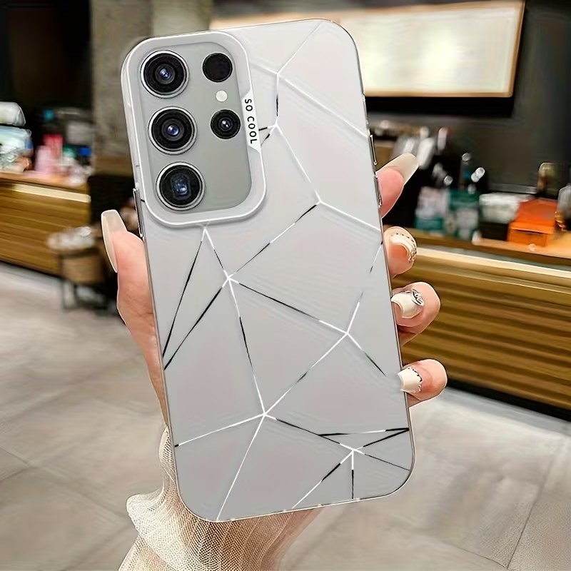 Phone Cases For Samsung Galaxy - Mehrfarbige Farbverlaufs-Silber-Handyhülle für Samsung Galaxy A73