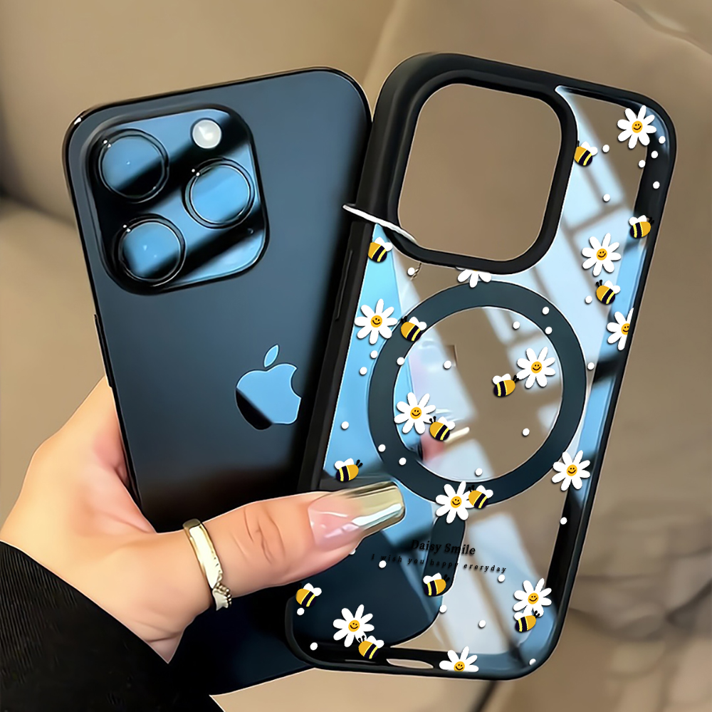 Phone Cases Store - Frische Gänseblümchen-Handyhülle für iPhone 16 15
