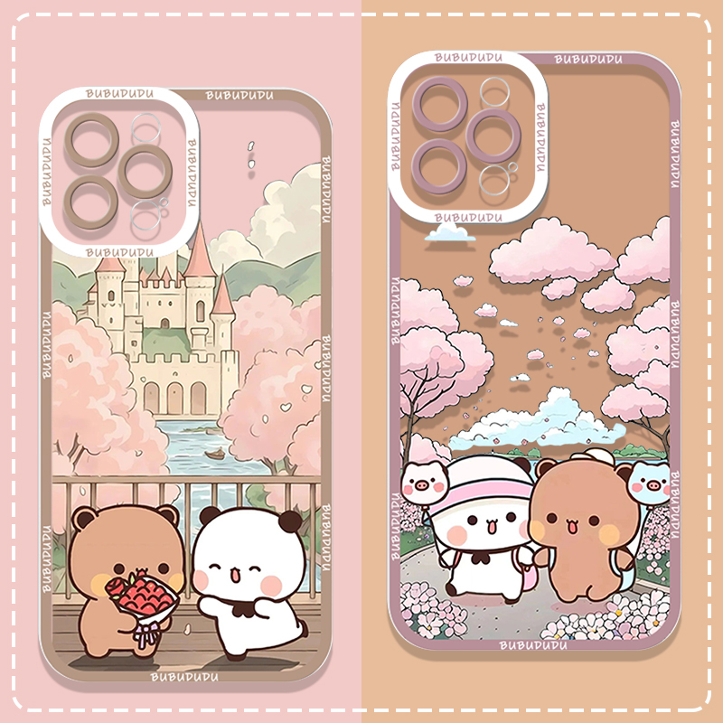 Phone Cases For Samsung Galaxy - Süße BUBU DUDU Paar klare Handyhülle