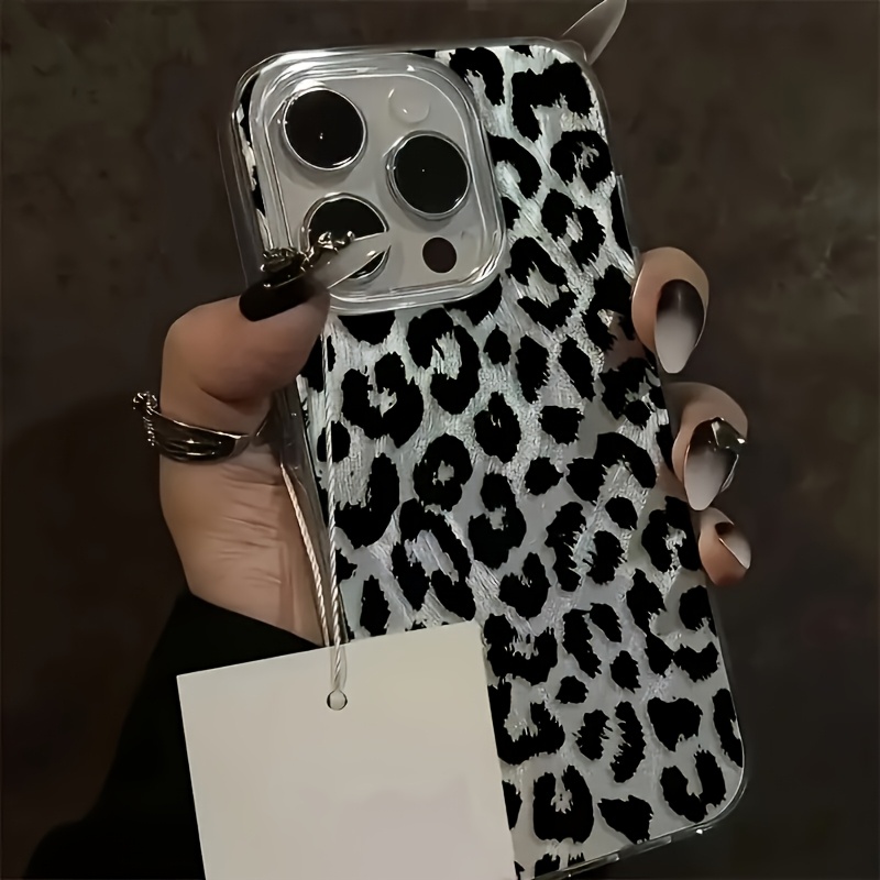 Phone Cases Arc - Leopardenmuster Camlet Glitter Shine Handyhülle für