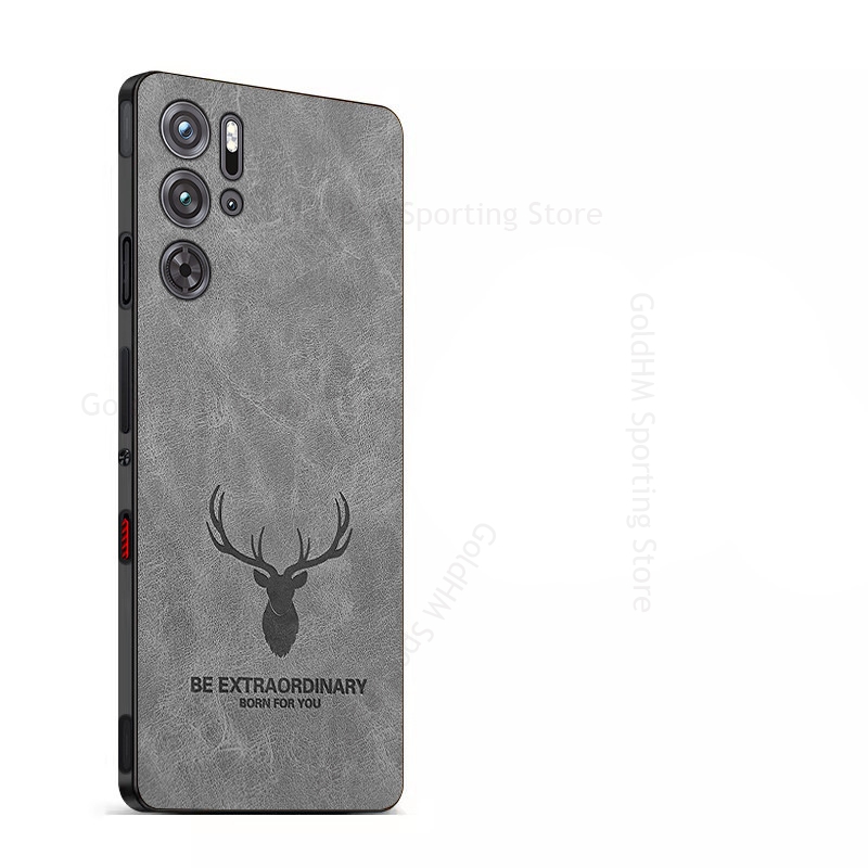 Phone Cases Red Deer - 3D Cartoon Kopf Elch Hirsch Leder
