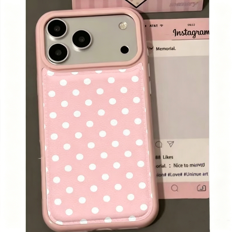 Phone Cases Leather - Trendige koreanische Handyhülle aus Leder mit