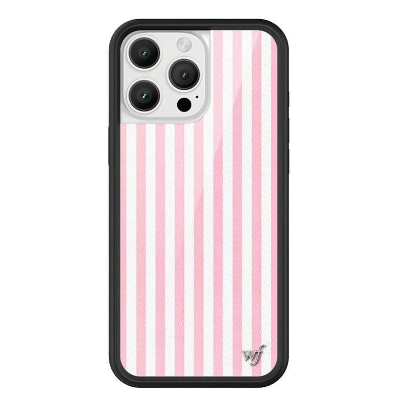 Phone Cases Wildflower - 2026 Modische Ins Pink Stripes Wildflower