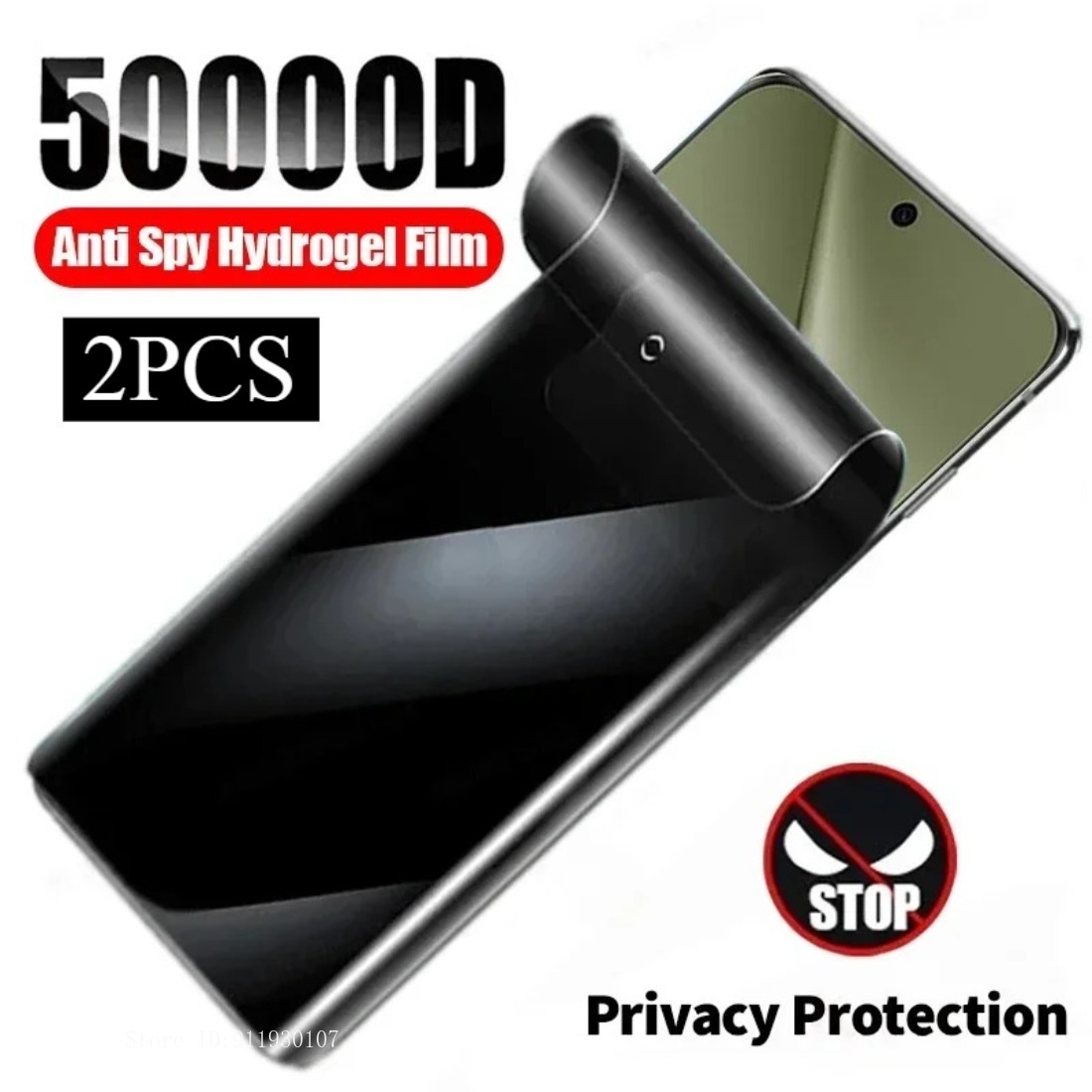 Huawei Nova 12 - Anti-Spionage-Hydrogel-Folie für Huawei Y72S Y63 Pura