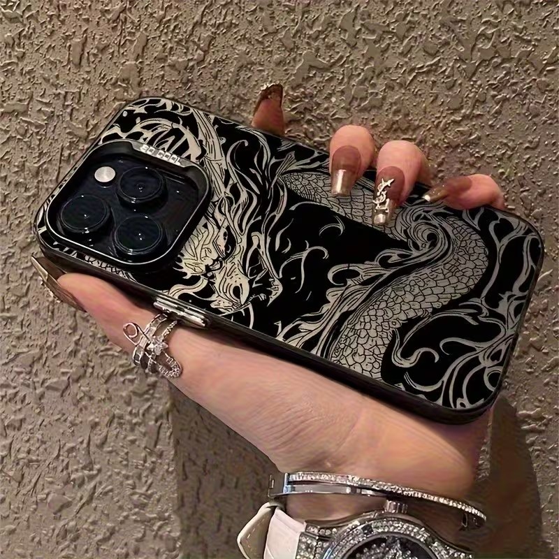 Phone Cases Mous - Drachen-Totem-Muster Handyhülle für iPhone 18 17