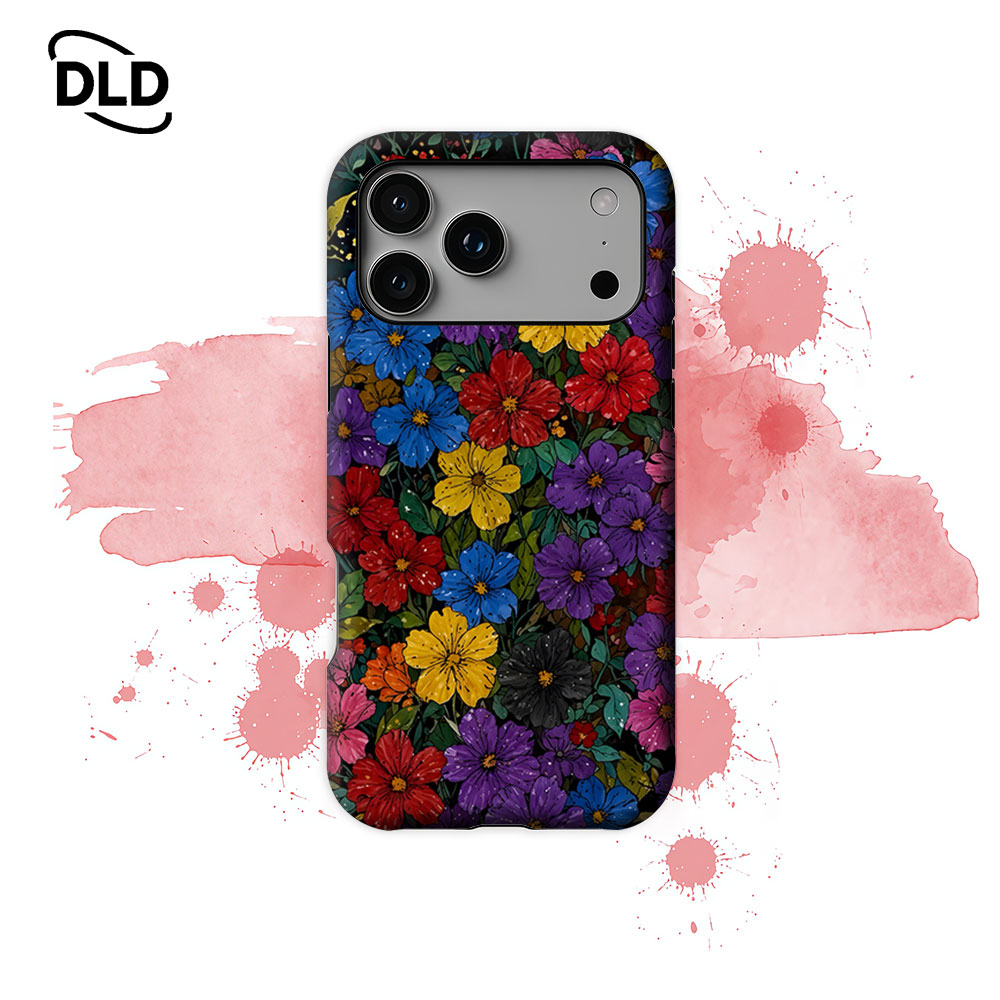 Phone Cases Wildflower - Leuchtende Wildblumen-Motiv Magnetische Handyhülle für iPhone