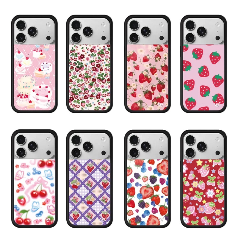 Phone Cases Wildflower - Wildflower süße 3D süße Frucht Erdbeere