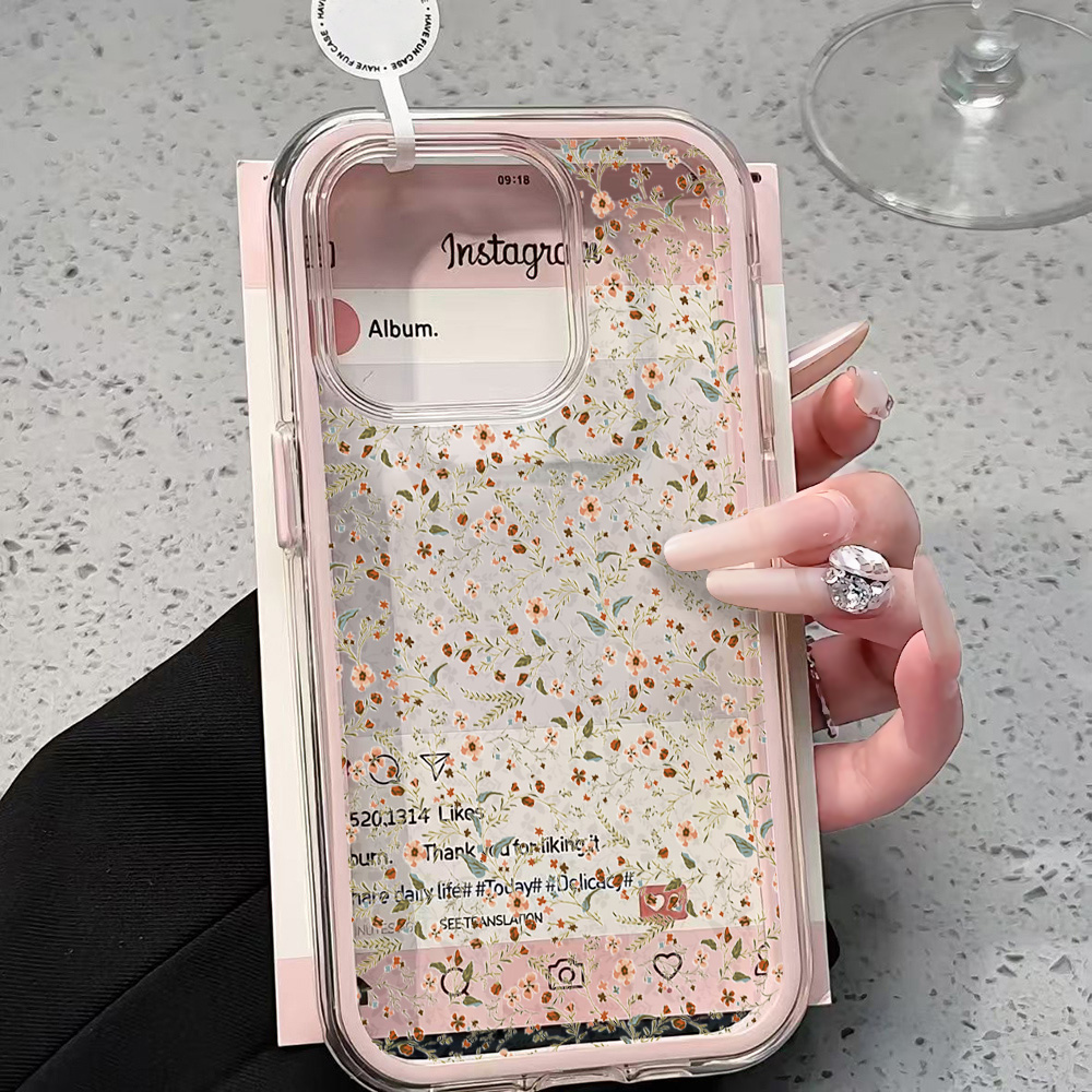 Phone Cases Wildflower - Wildblumen Transparente Handyhülle für iPhone 17