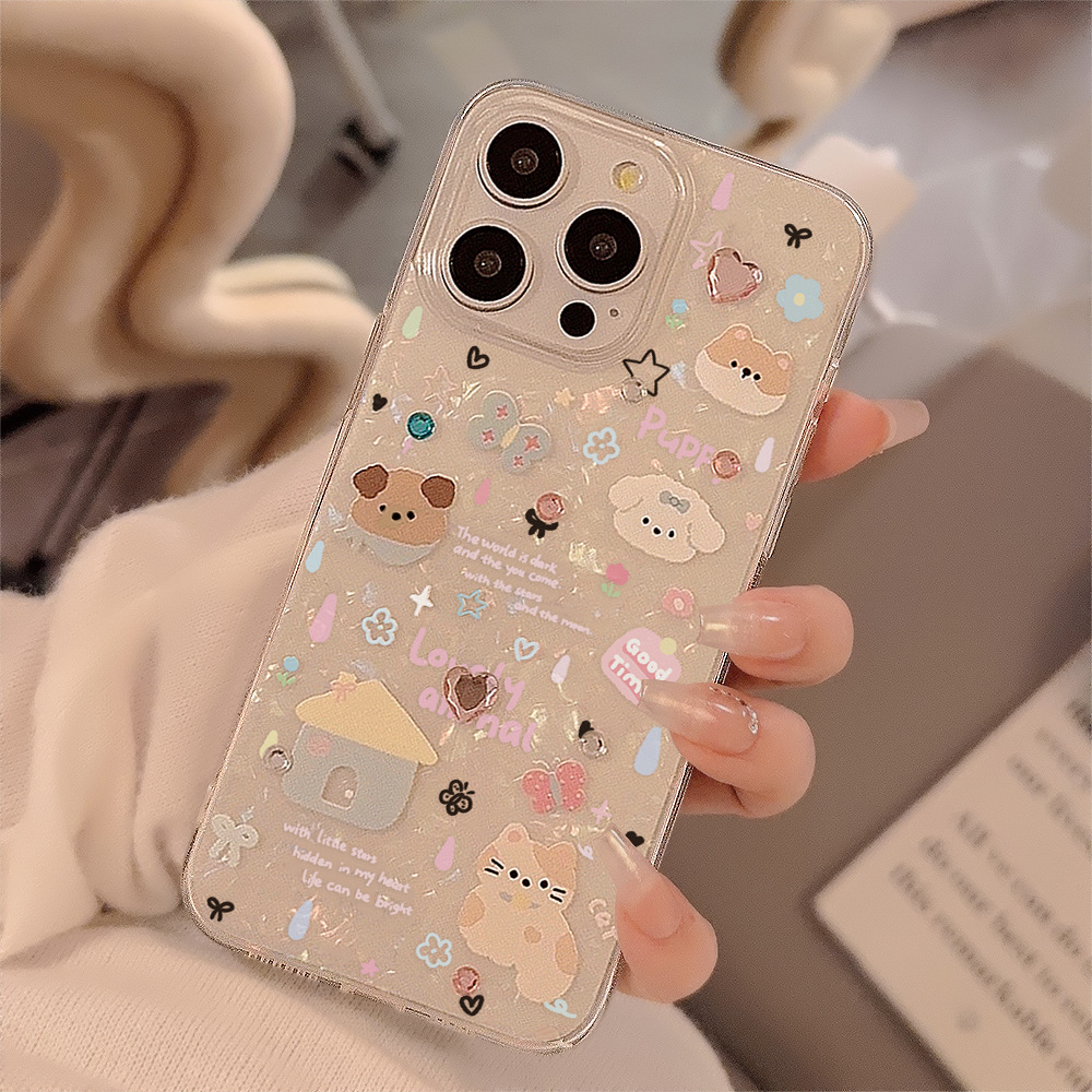 Niedliche Cartoon-Welpen-Shell – Phone Cases Cute Iphone 14 Bewertung und Preis