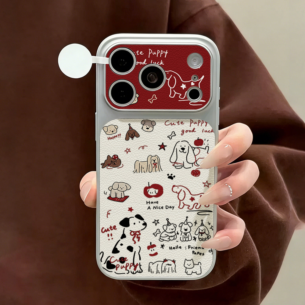 Niedliche Hunde-Welpen-Handyhü – Phone Cases Leather Bewertung und Preis