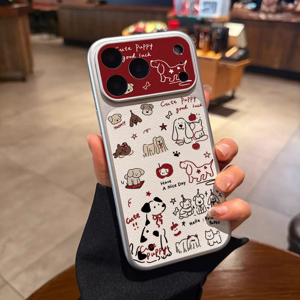 Niedliche Hunde-Welpen-Handyhü – Phone Cases Leather Bewertung und Preis