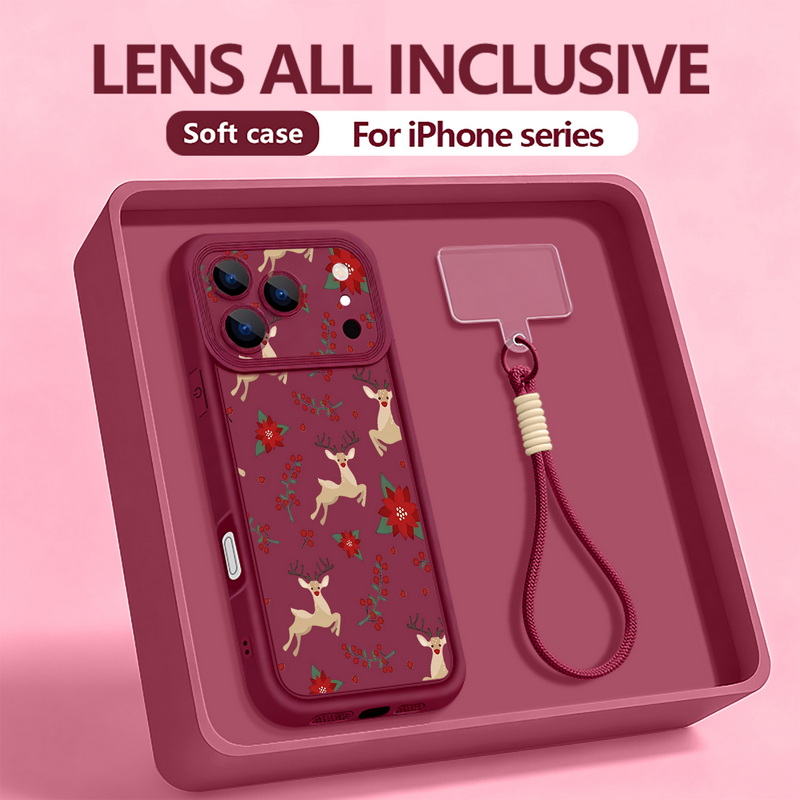 Lanyard-Handyhülle für iPhone  – Phone Cases Red Deer Bewertung und Preis