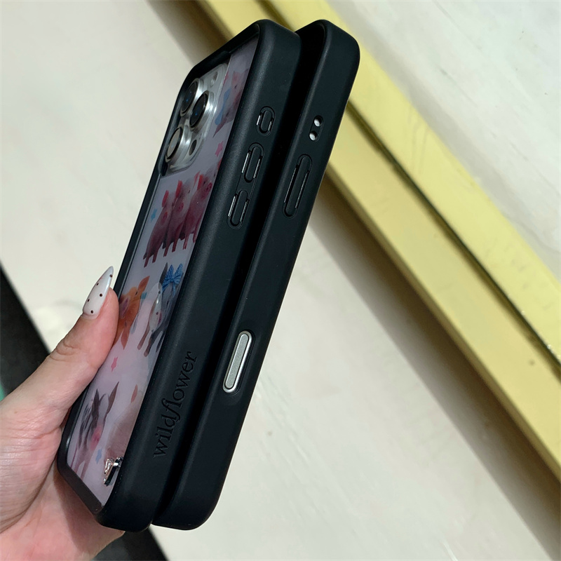 Nette Uhr Deer Telefon Fall Fü – Phone Cases Wildflower Bewertung und Preis