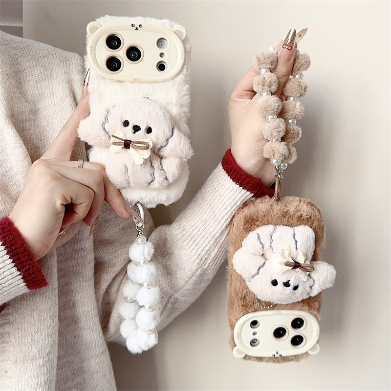 3D-Cartoon-Bowknot-Welpen-warm – Phone Cases For Iphone 11 Bewertung und Preis