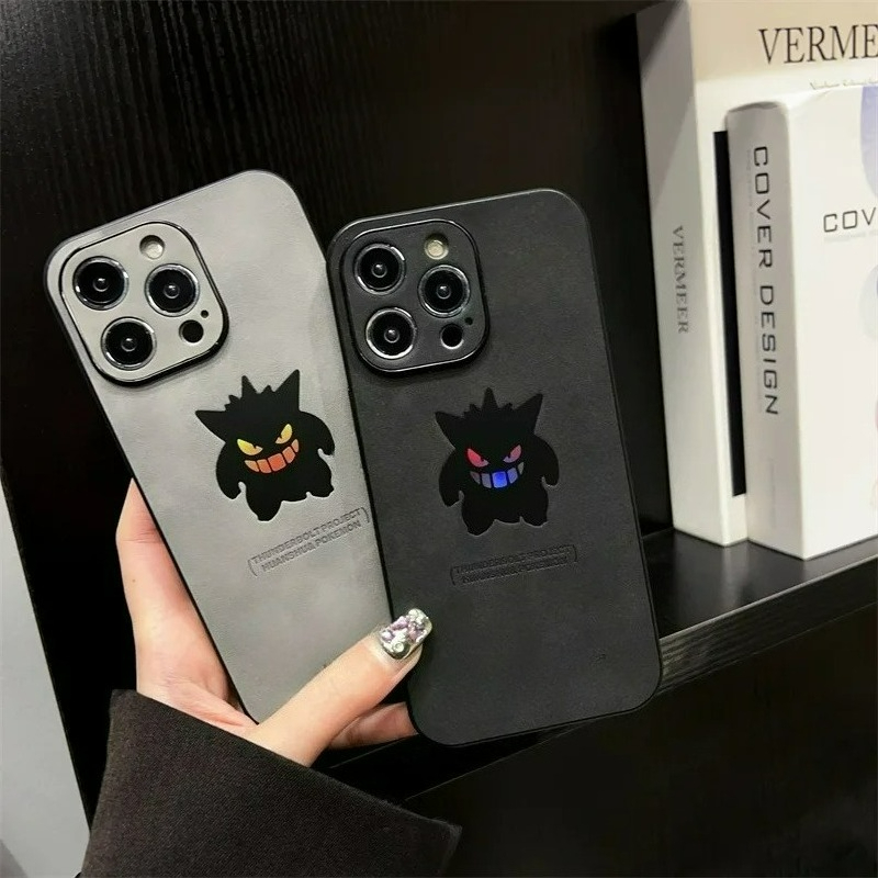 Cartoon Anime Gengar Leder Tex – Phone Cases Leather Bewertung und Preis