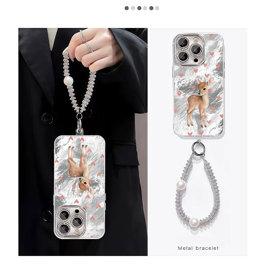 Niedliche Koreanische Rote Lie – Phone Cases Red Deer Bewertung und Preis