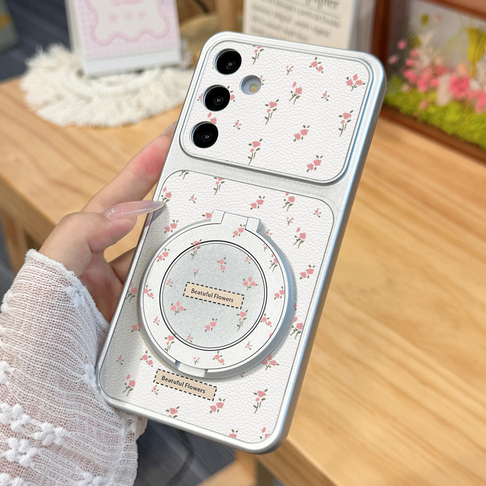 Niedliche Rosa Blumen-Handyhül – Phone Cases Leather Bewertung und Preis