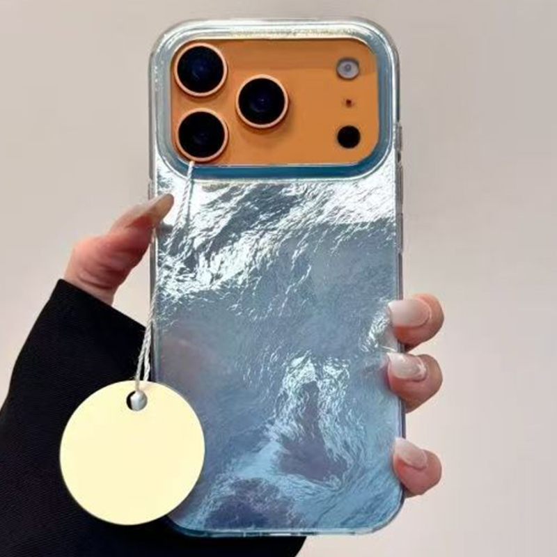 INS Style Blue Blending Print  – Phone Cases Brown Bewertung und Preis