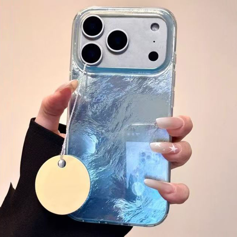 INS Style Blue Blending Print  – Phone Cases Brown Bewertung und Preis