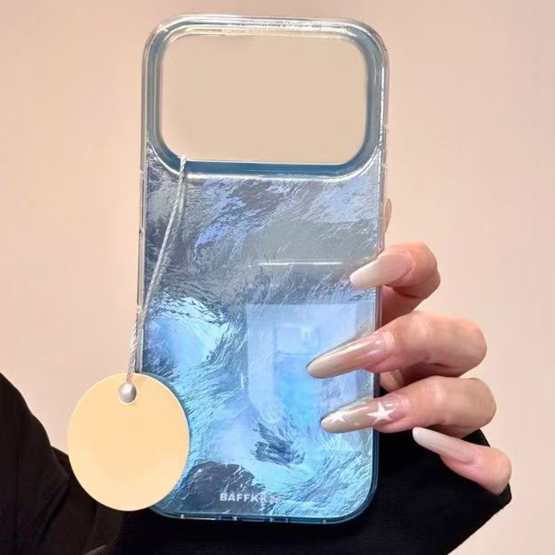 INS Style Blue Blending Print  – Phone Cases Brown Bewertung und Preis