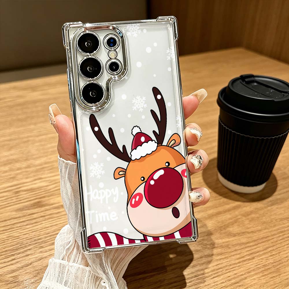 Cartoon Rote Nase Hirsch Anti- – Phone Cases Red Deer Bewertung und Preis