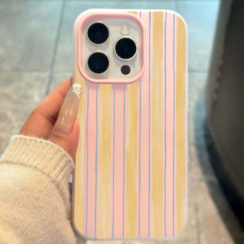 Stilvolle gelb gestreifte Hand – Phone Cases Yellow Bewertung und Preis