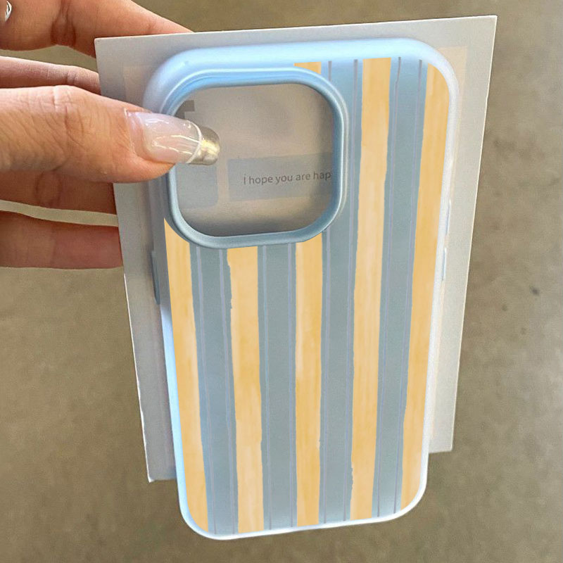Stilvolle gelb gestreifte Hand – Phone Cases Yellow Bewertung und Preis