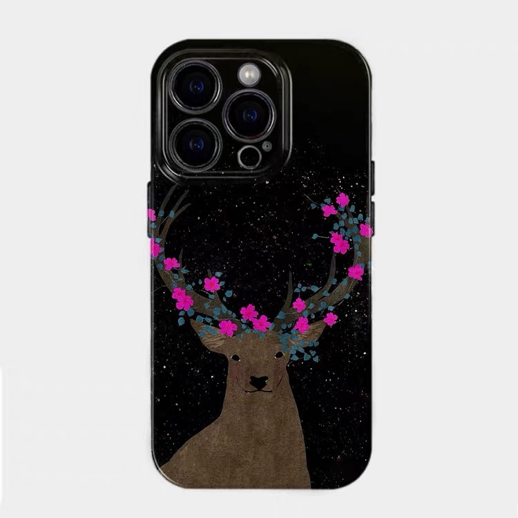 Schwarz-Rote Sikahirsch-Handyh – Phone Cases Red Deer Bewertung und Preis