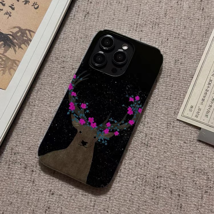 Schwarz-Rote Sikahirsch-Handyh – Phone Cases Red Deer Bewertung und Preis