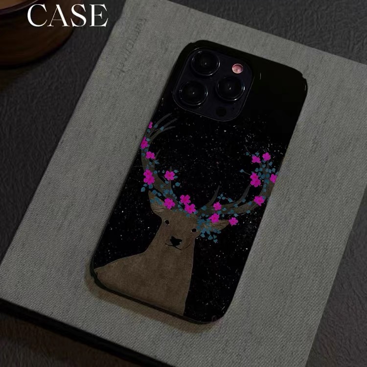 Schwarz-Rote Sikahirsch-Handyh – Phone Cases Red Deer Bewertung und Preis