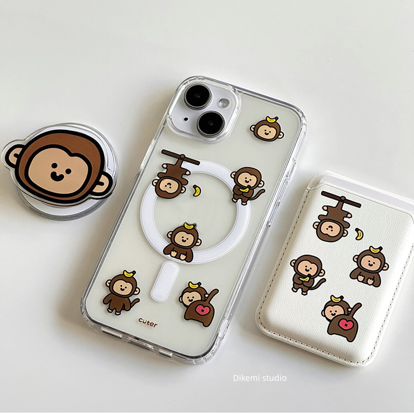 Braune Bananen-Baby-Affen Y2K  – Phone Cases Brown Bewertung und Preis
