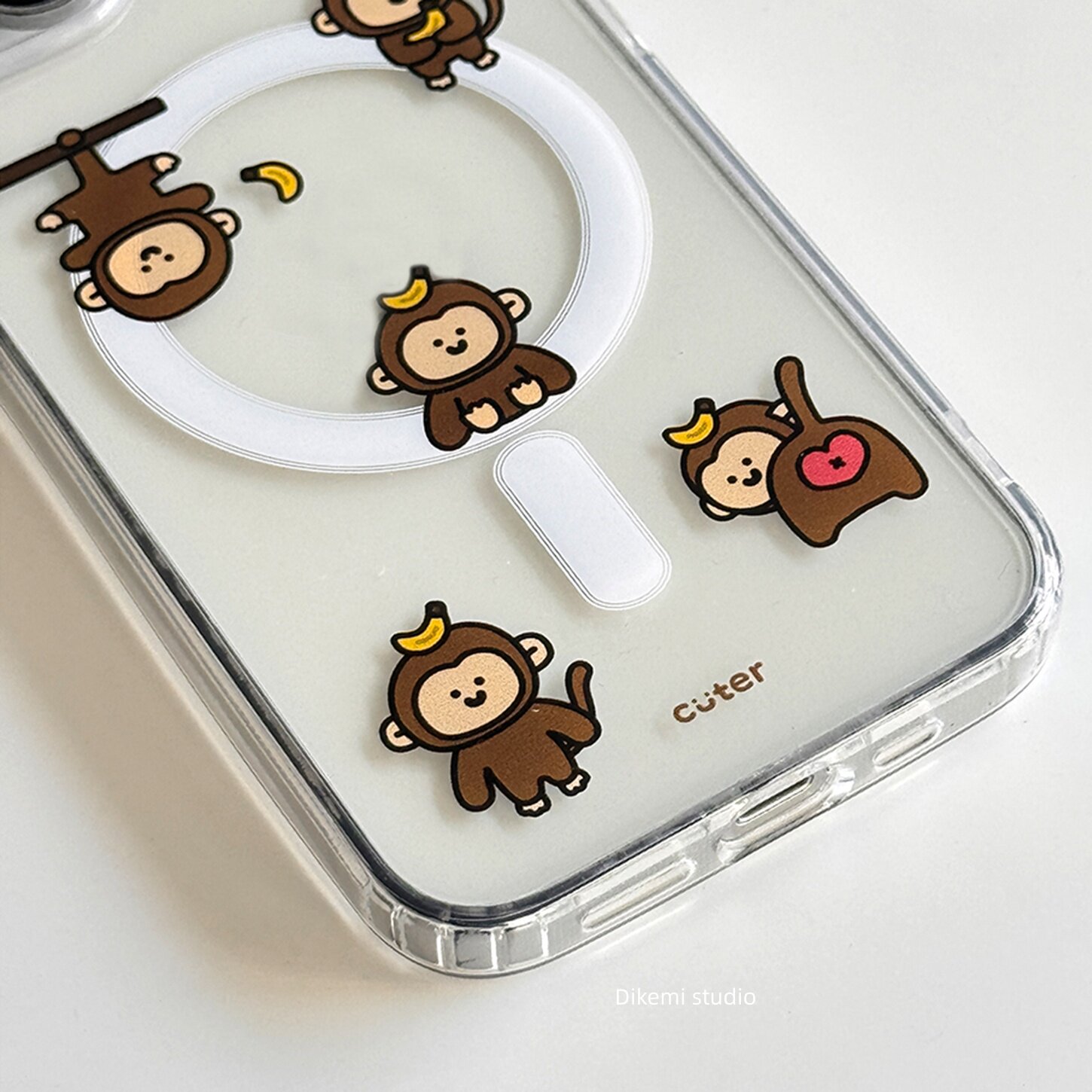 Braune Bananen-Baby-Affen Y2K  – Phone Cases Brown Bewertung und Preis