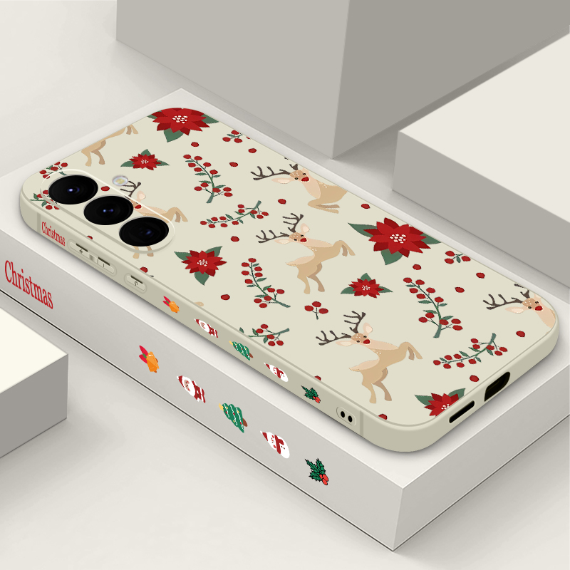 Rote Hirsch Blumen Muster Hand – Phone Cases Red Deer Bewertung und Preis