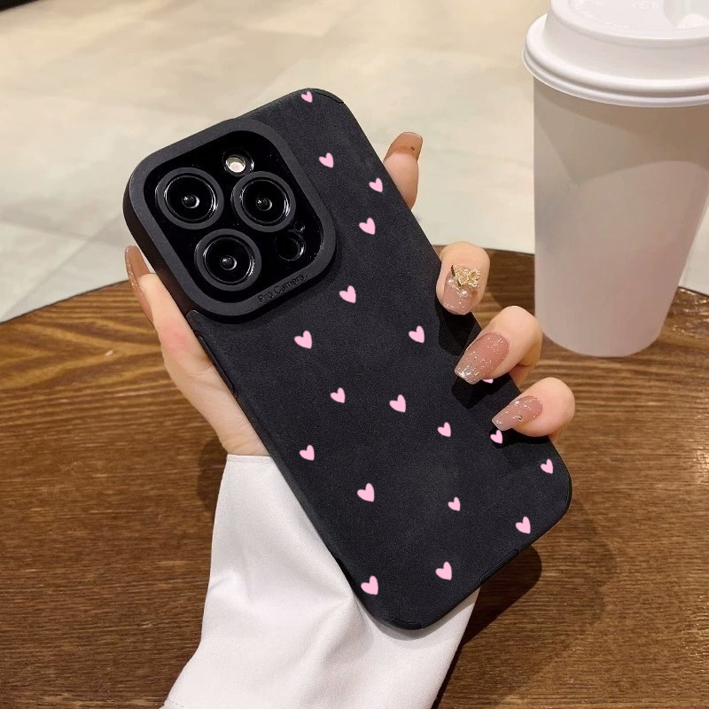 Modische rosa Herzmuster-Handy – Phone Cases Mous Bewertung und Preis