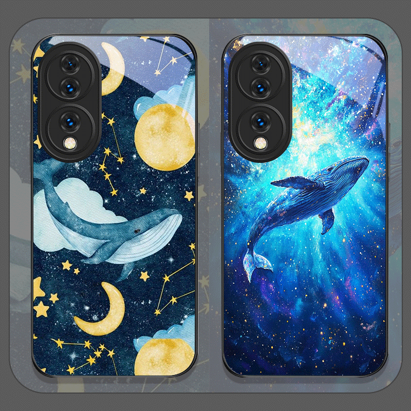 Cartoon Sternenhimmel Blauwal  – Huawei Nova 12 Bewertung und Preis