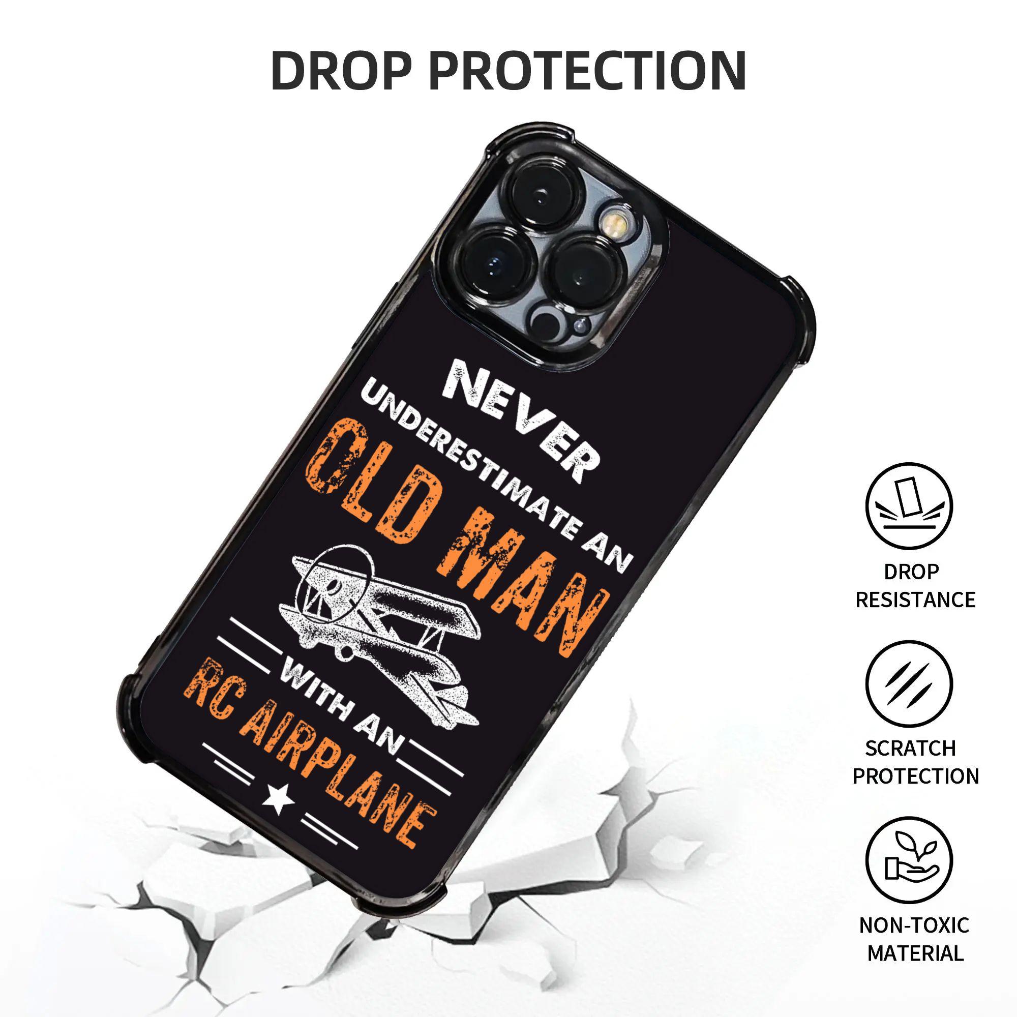 Unterschätze niemals einen alt – Phone Cases Arc Bewertung und Preis