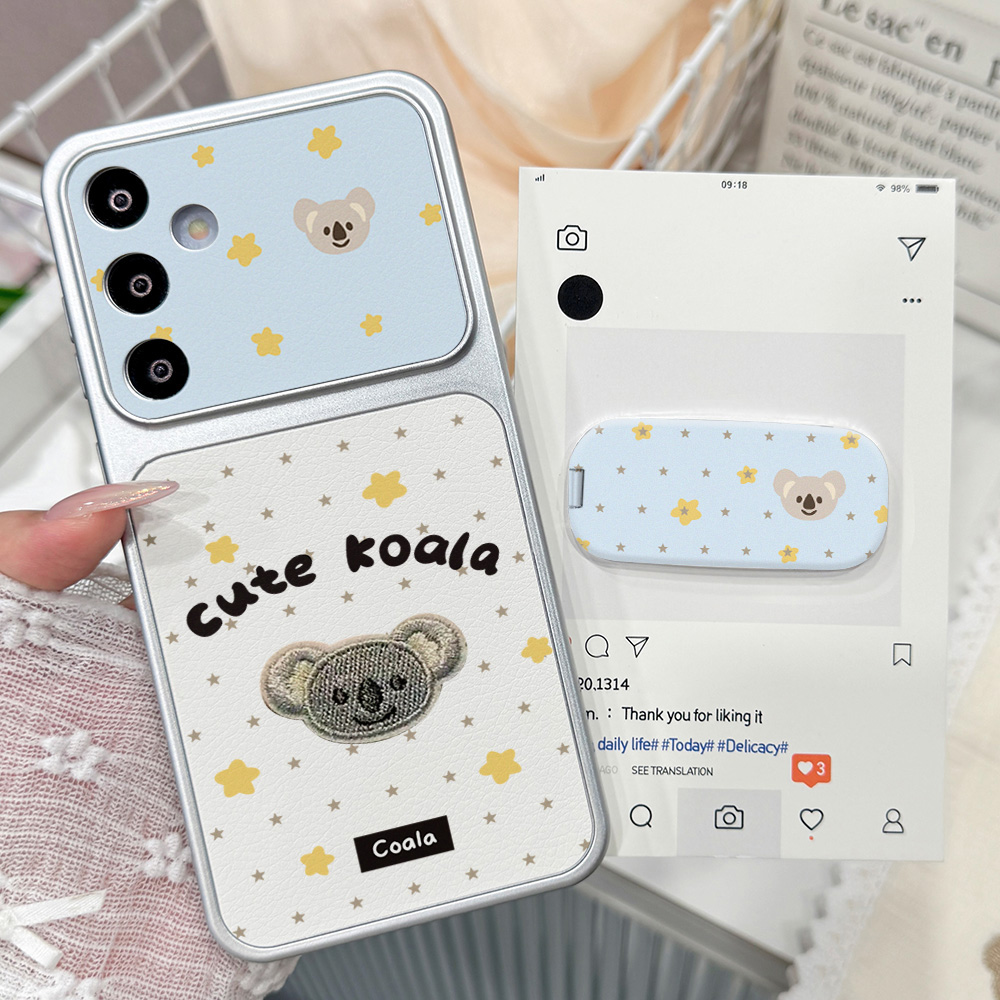 Niedliche Koala-Leder-Handyhül – Phone Cases Leather Bewertung und Preis