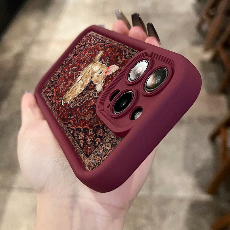 Vintage rote florale Hirschmus – Phone Cases Red Deer Bewertung und Preis