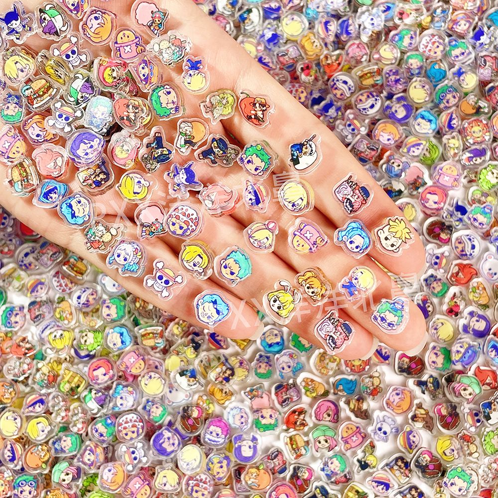 100 Mini-One-Piece-Acryl-DIY-A – Phone Cases With Charms Bewertung und Preis