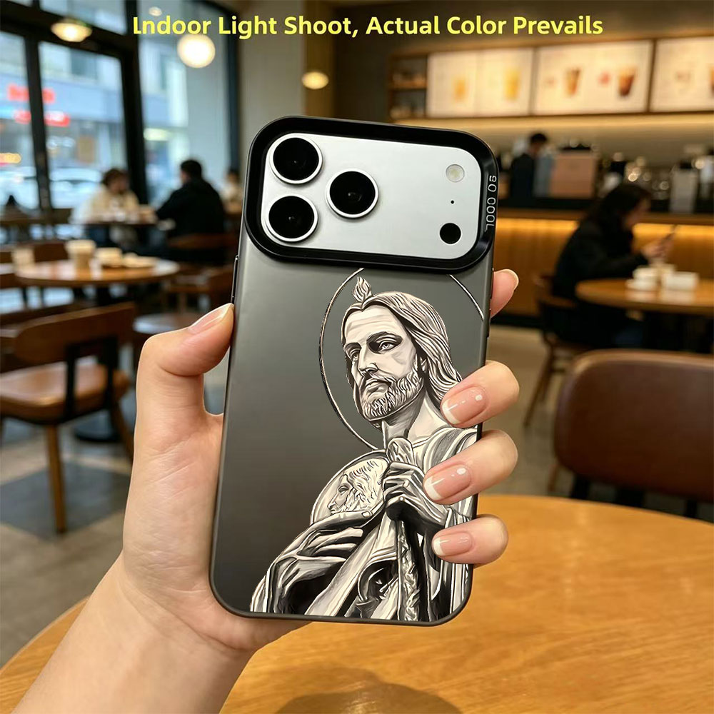 San Judas Tadeo Muster-Design  – Apple Iphone 15 Pro Max Bewertung und Preis