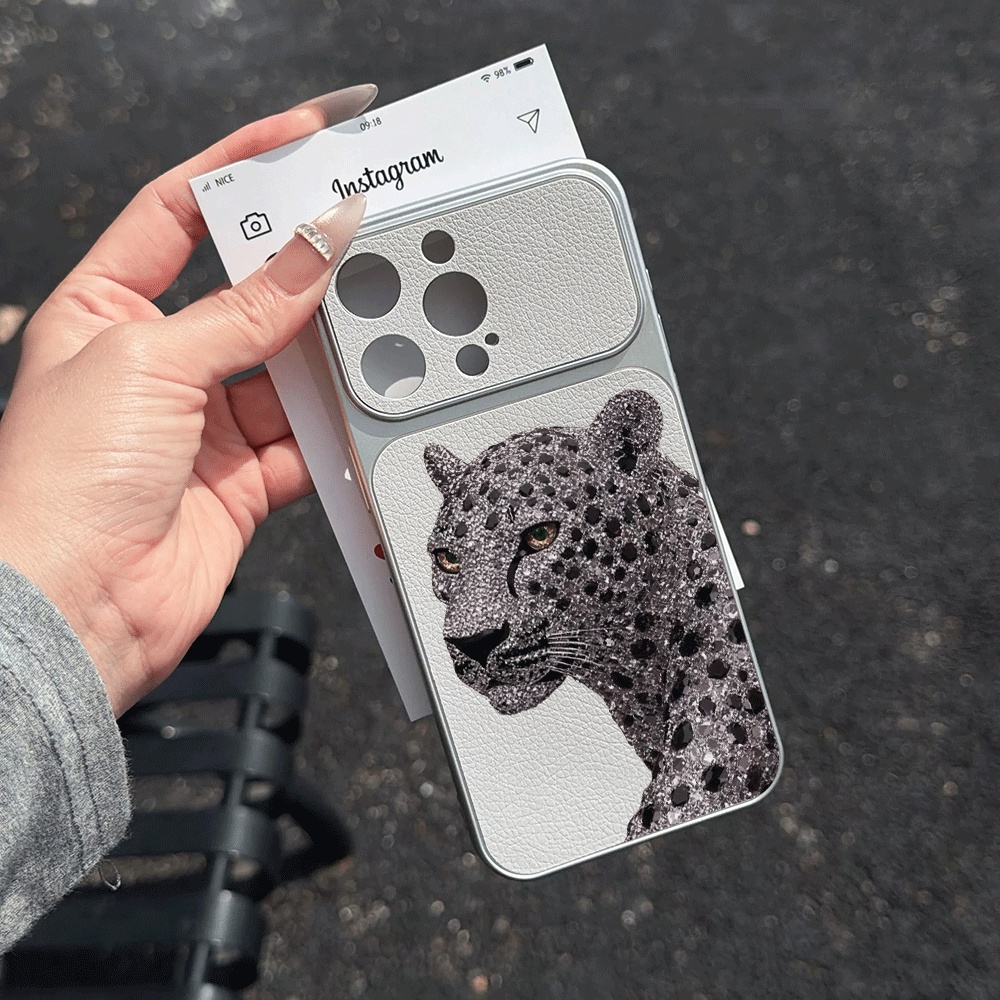 Schicke Statement-Leopardenkop – Phone Cases Leather Bewertung und Preis