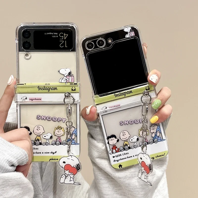Niedliche Cartoon Snoopy Charl – Phone Cases Brown Bewertung und Preis