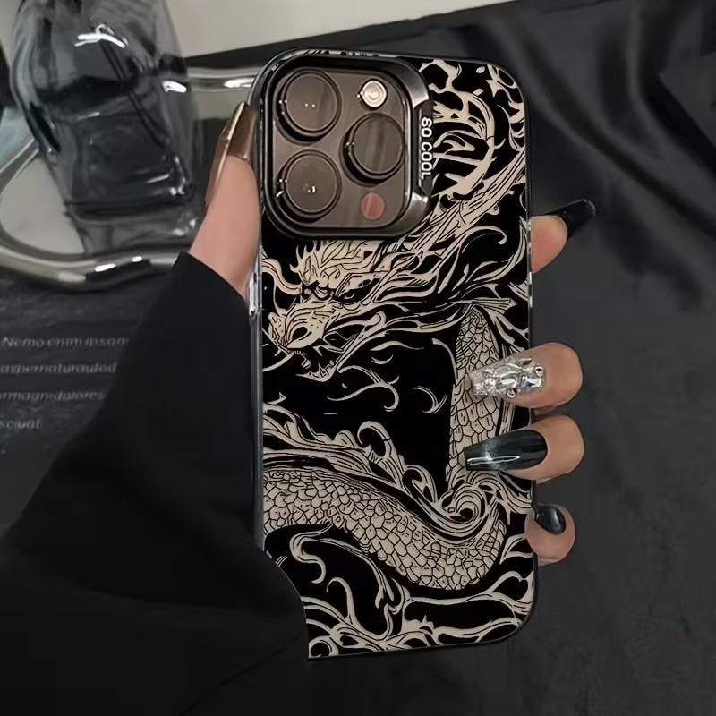 Drachen-Totem-Muster Handyhüll – Phone Cases Mous Bewertung und Preis