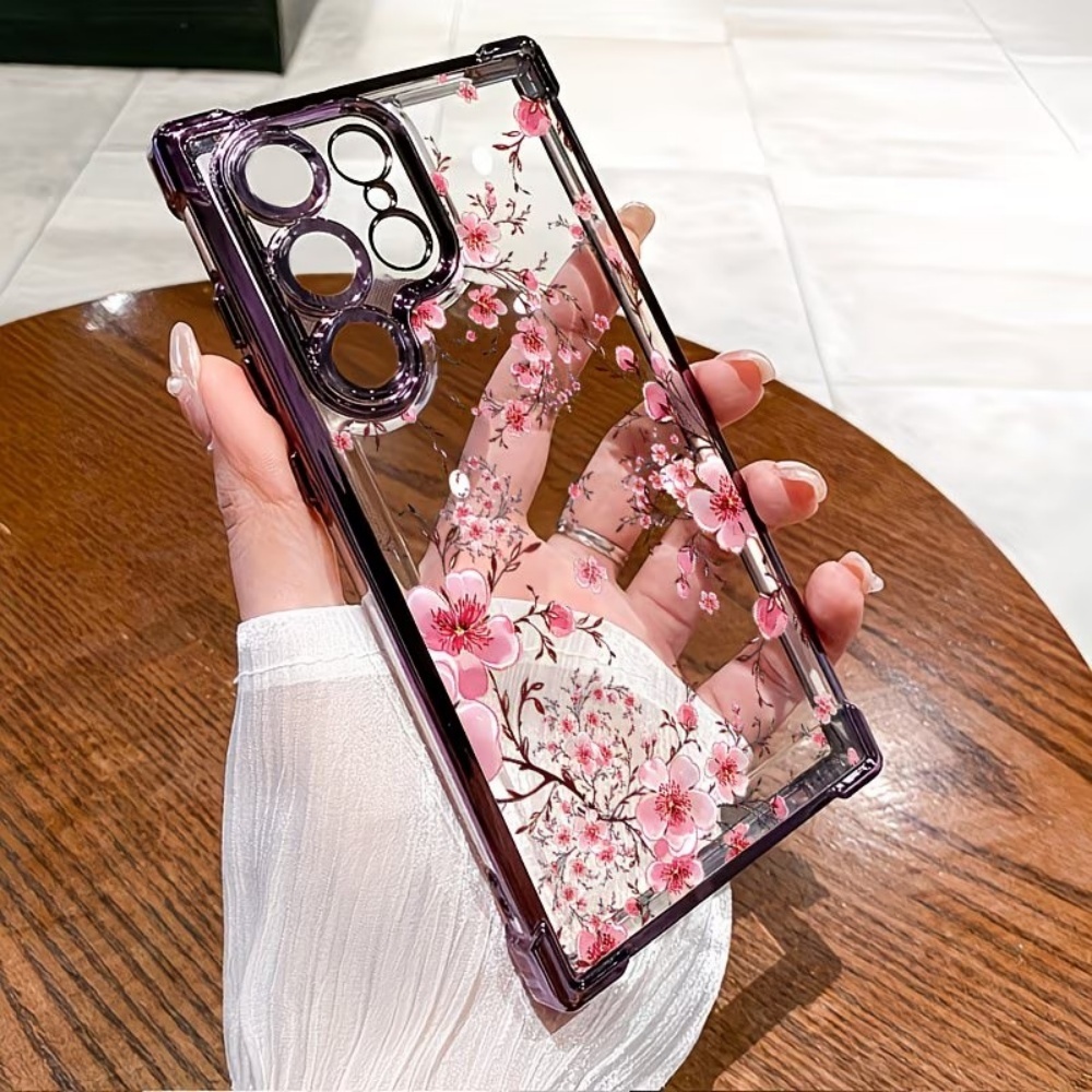 Kirschblüten Galvanisierte Vie – Phone Cases For Samsung Galaxy Bewertung und Preis