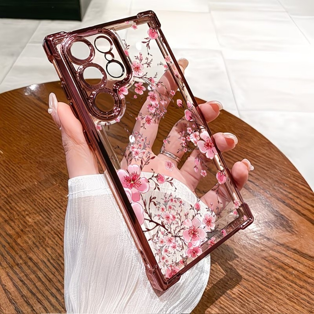 Kirschblüten Galvanisierte Vie – Phone Cases For Samsung Galaxy Bewertung und Preis