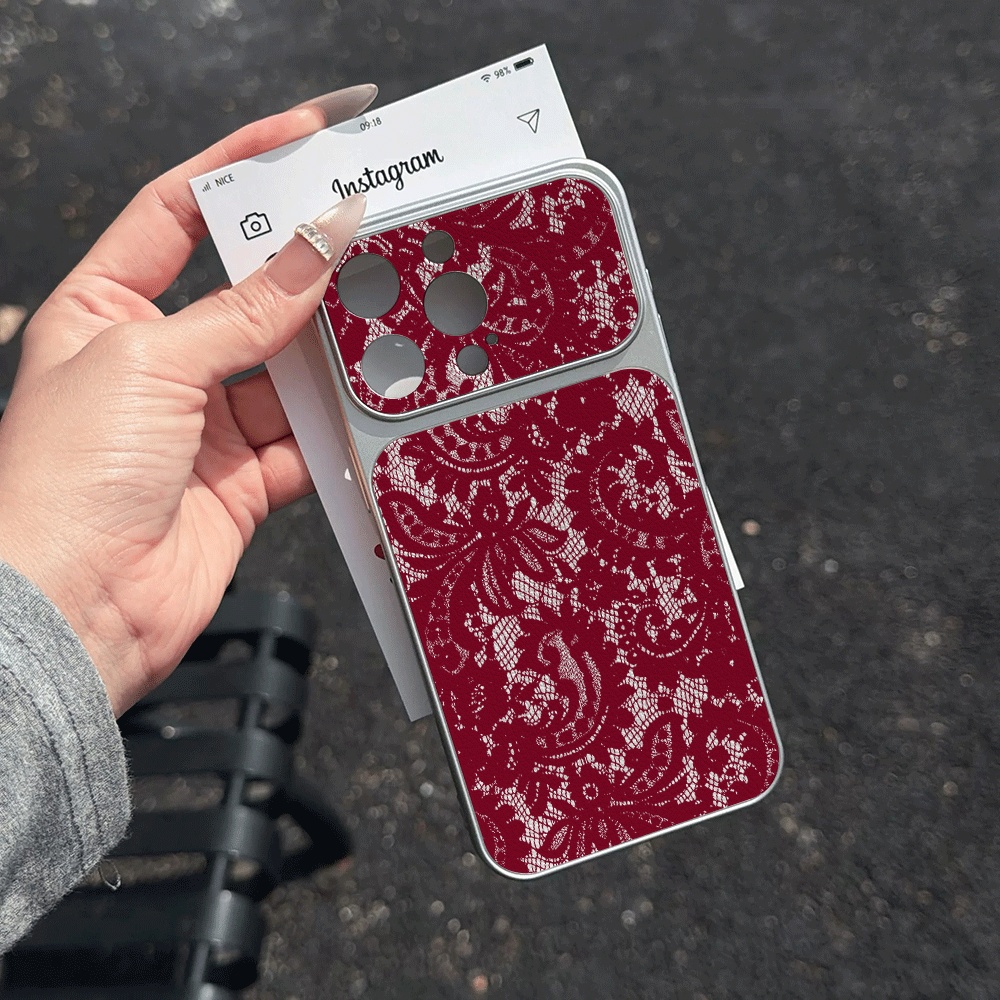 Coquette Schwarz-Rosa Spitzen- – Phone Cases Leather Bewertung und Preis