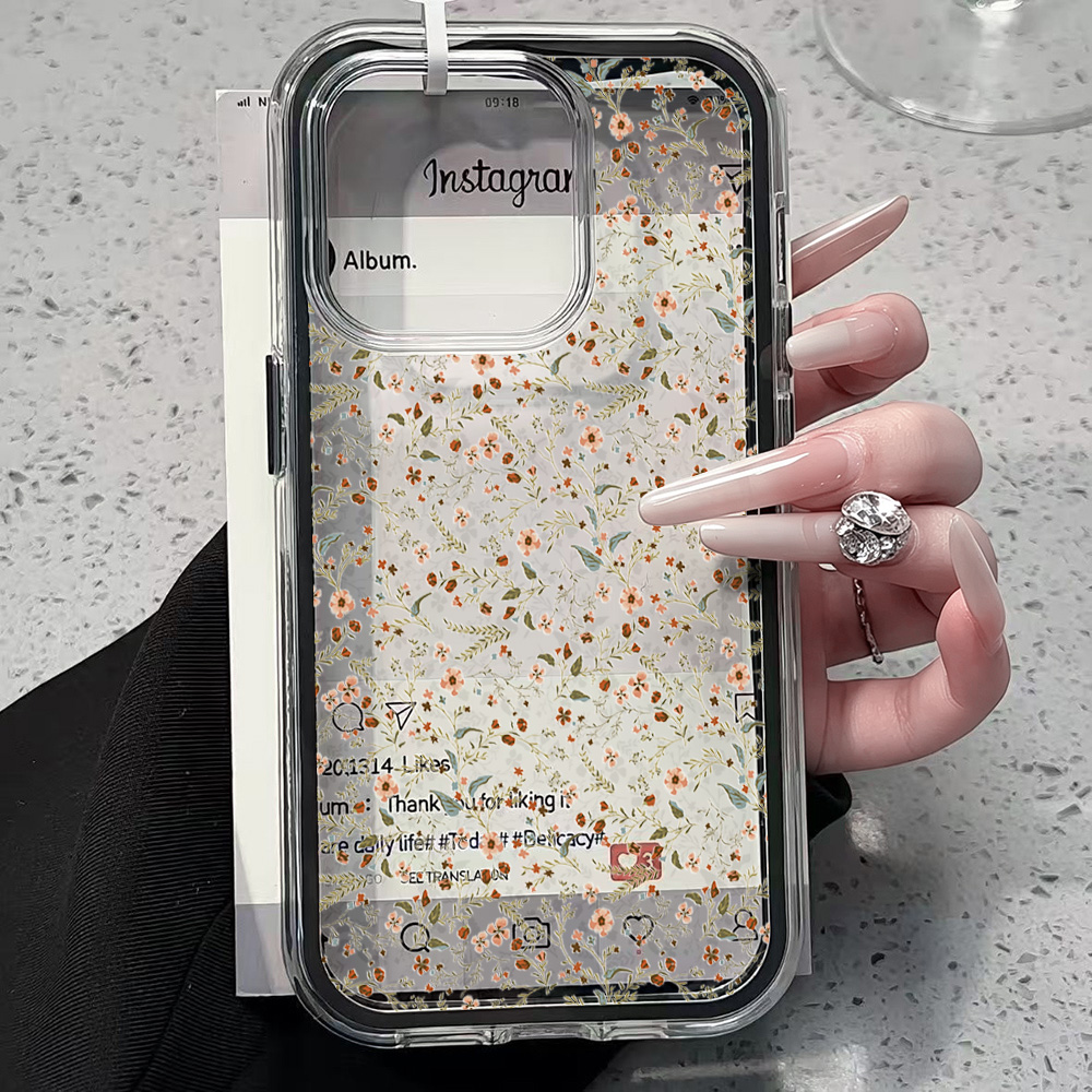 Wildblumen Transparente Handyh – Phone Cases Wildflower Bewertung und Preis