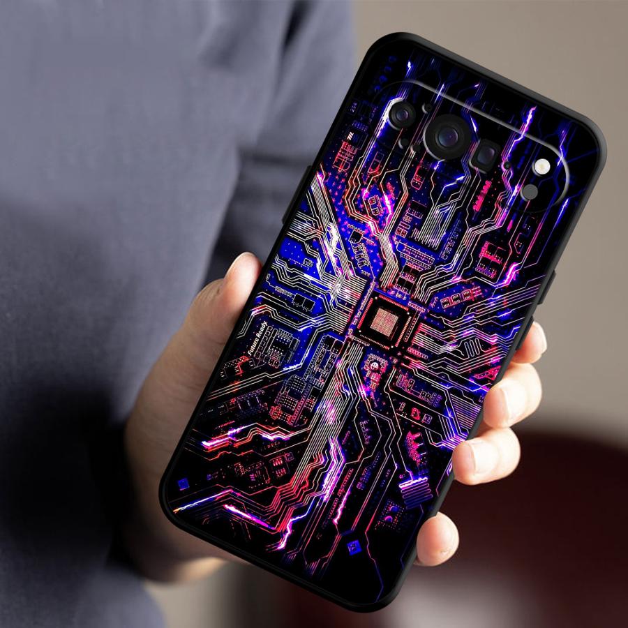 Retro Leiterplatten-Design Han – Phone Cases Google Pixel 9 Bewertung und Preis