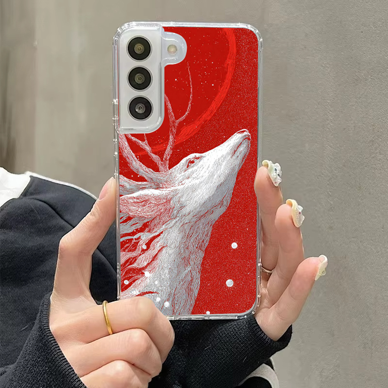Transparente Hülle für Samsung – Phone Cases Red Deer Bewertung und Preis