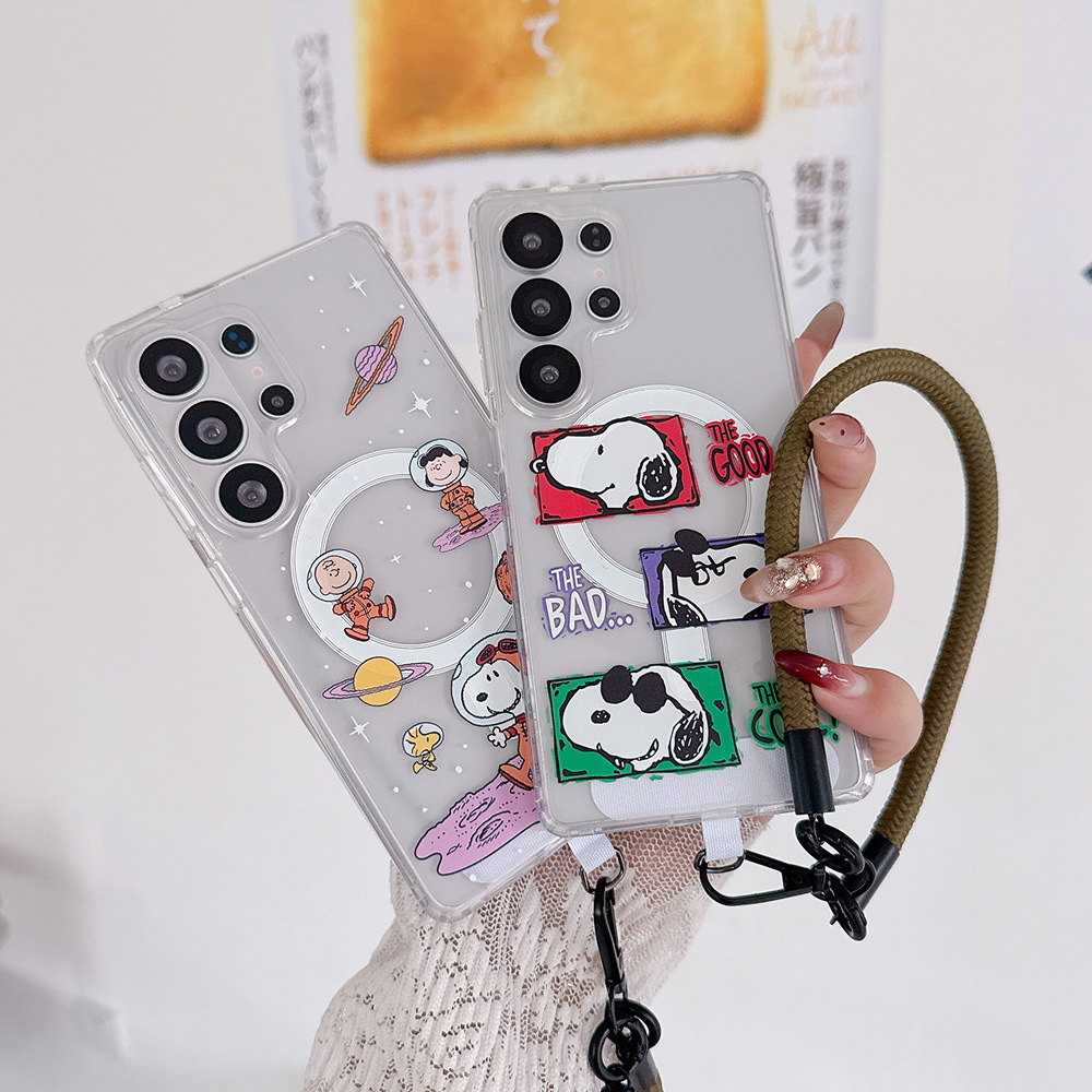 Niedliche Cartoon Snoopy Charl – Phone Cases Brown Bewertung und Preis